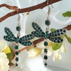 NEW Evergreen  Dragonfly Earrings
